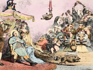 Ancient Music by James Gillray